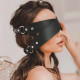 Кожена BDSM превръзка за очи