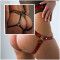 BDSM кожен чокър за бедра и талия