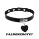 Кожен чокър харнес за врат